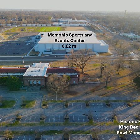 Villa Historic Revival King Bed Liberty Bowl Memphis 893 Esterno foto